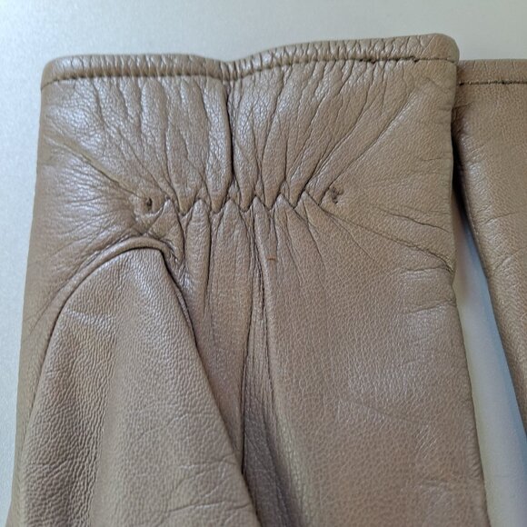 FOWNES Leather Goves Tan - Picture 6 of 6